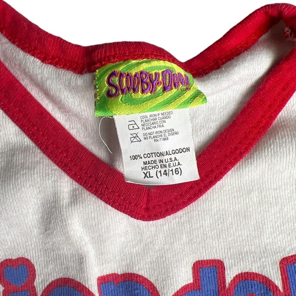 Vintage Scooby-Doo XL 100% Cotton Top Friendship Top Girls - Picture 5 of 5